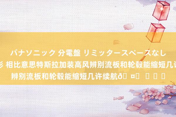パナソニック 分電盤 リミッタースペースなし 露出・半埋込両用形 相比意思特斯拉加装高风辨别流板和轮毂能缩短几许续航🤔 ​​​