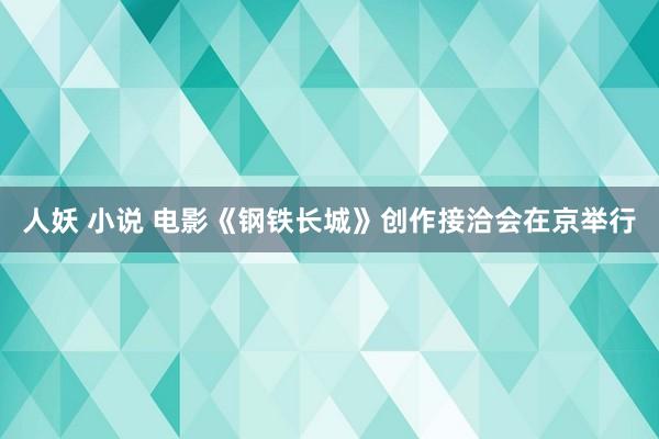 人妖 小说 电影《钢铁长城》创作接洽会在京举行